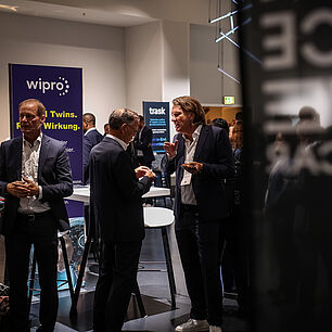 automotiveIT Kongress 2025 - Networking im Ausstellungsbereich